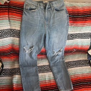 Like new madewell mom jeans